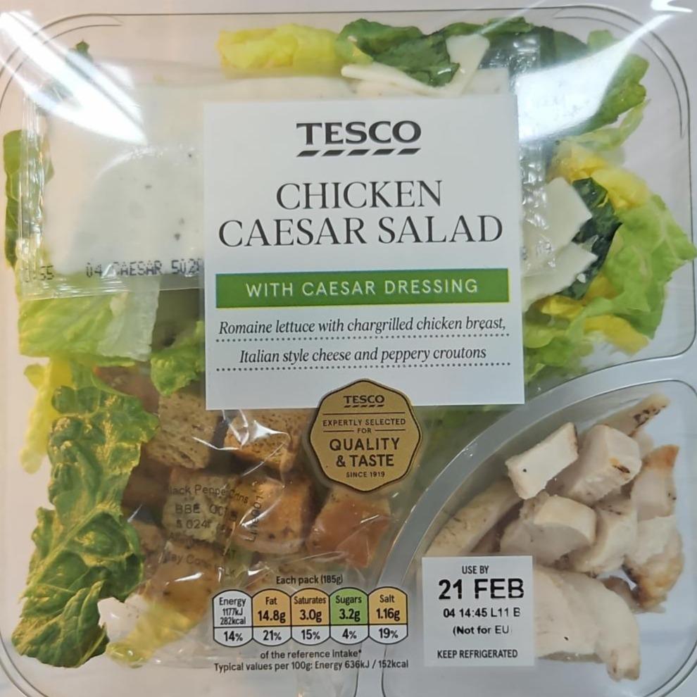 Zdjęcia - Chicken caesar salad Tesco