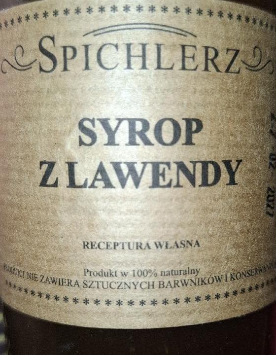 Zdjęcia - Syrop z lawendy Spichlerz