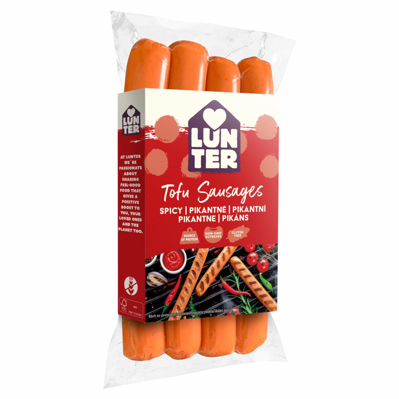 Zdjęcia - Lunter Parówki pikantne z tofu 200 g