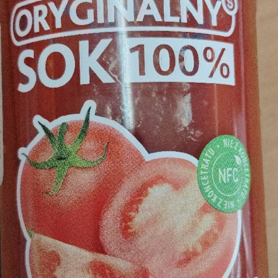 Zdjęcia - Sok 100% pomidor Oryginalny sok