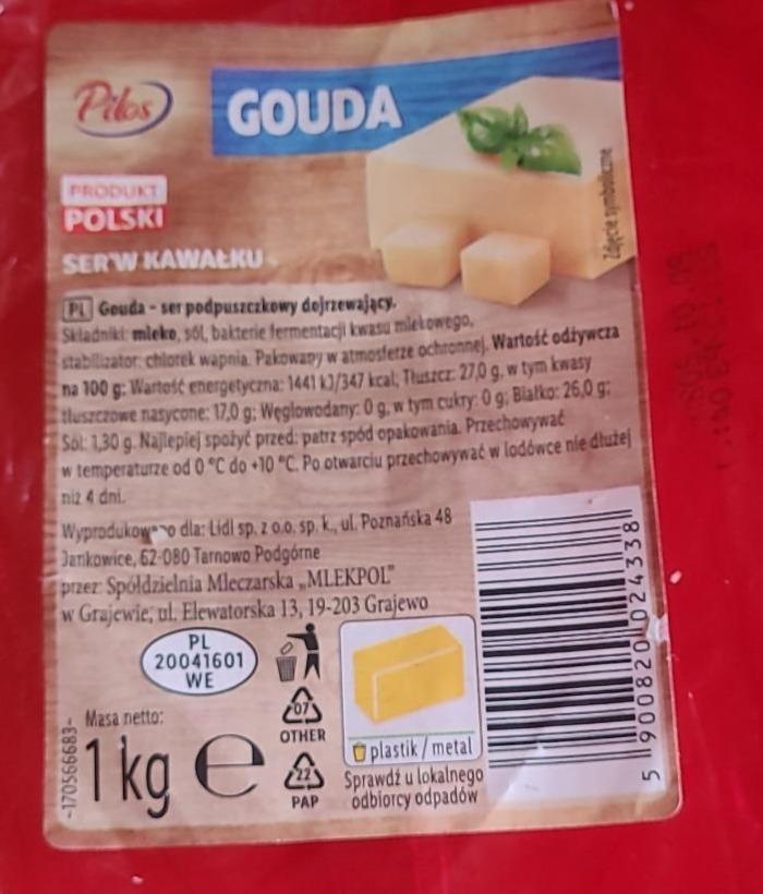 Zdjęcia - Ser gouda w kawałku Pilos