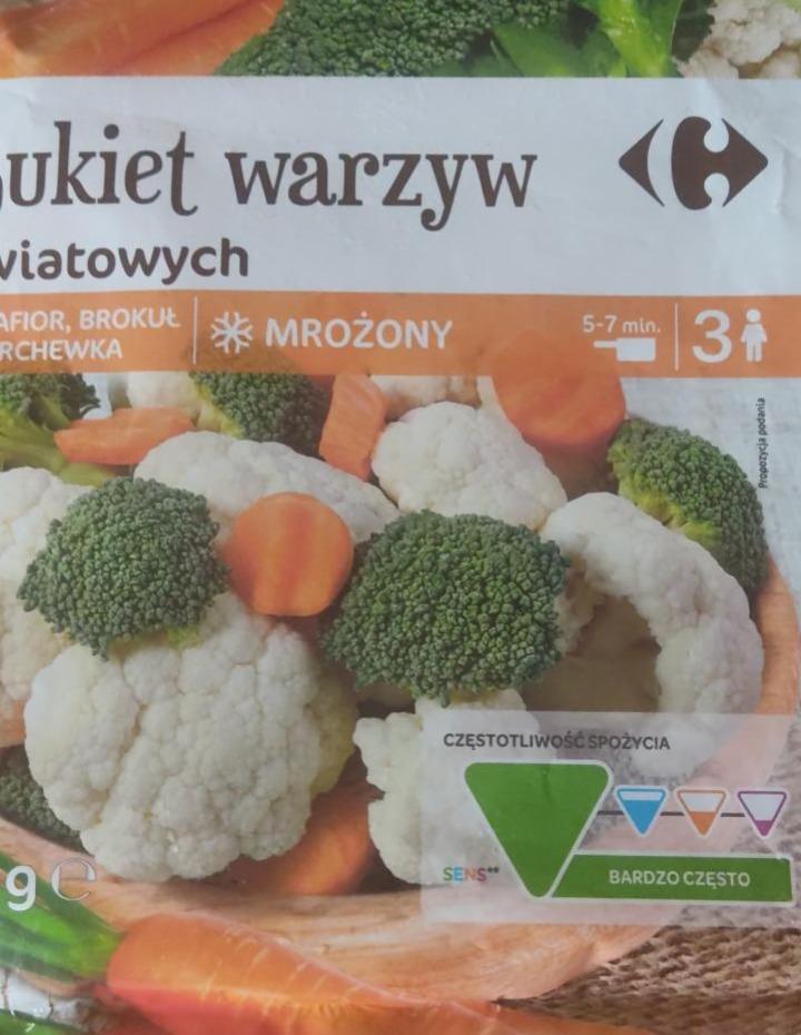 Zdjęcia - bukiet warzyw kwiatowych carrefour