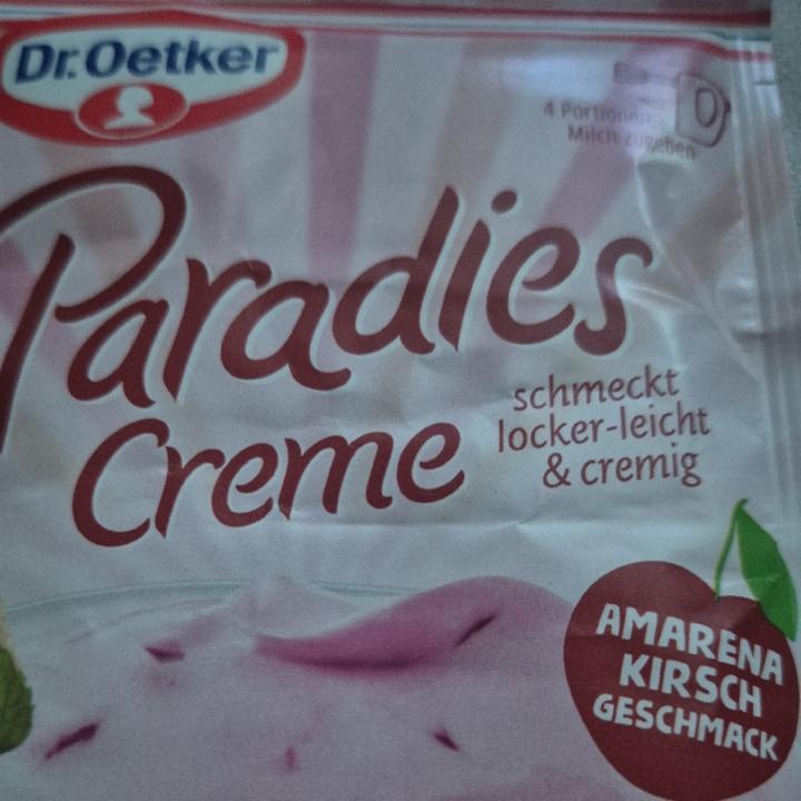Zdjęcia - Paradies creme amarena kirsch Dr.Oetker