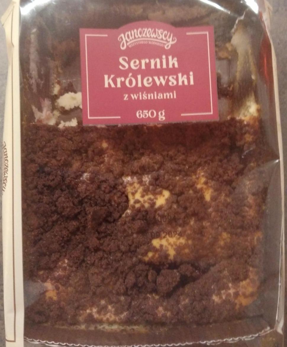Zdjęcia - Sernik królewski z wiśniami Janczewscy