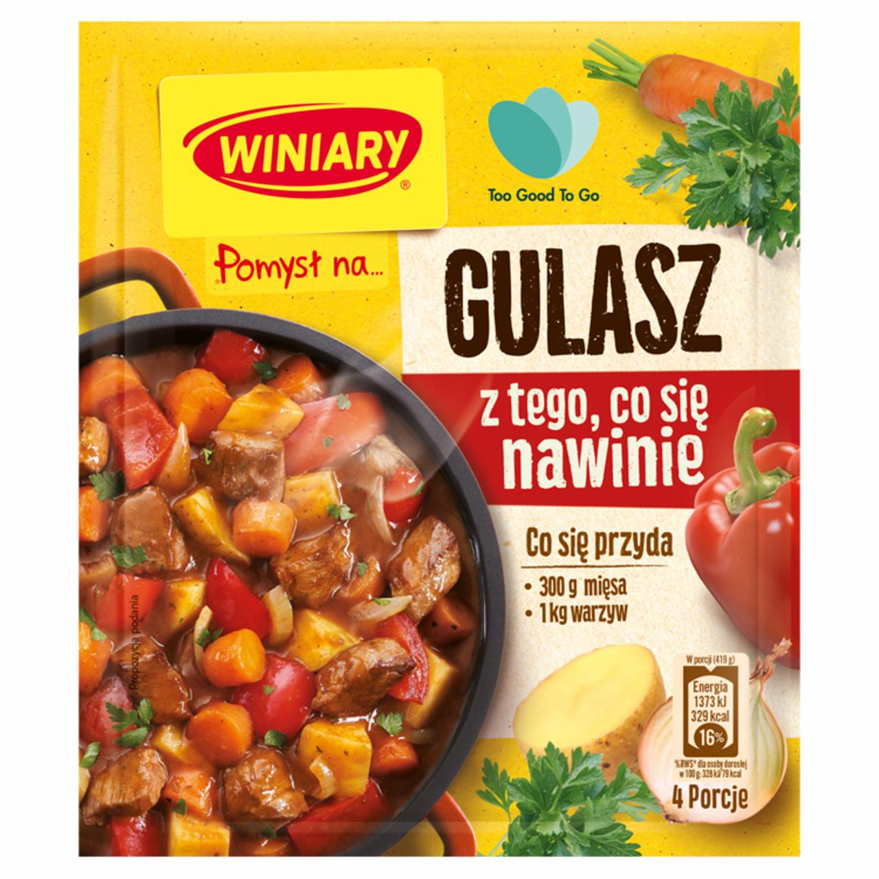 Zdjęcia - Winiary Pomysł na... Gulasz z tego co się nawinie 42 g