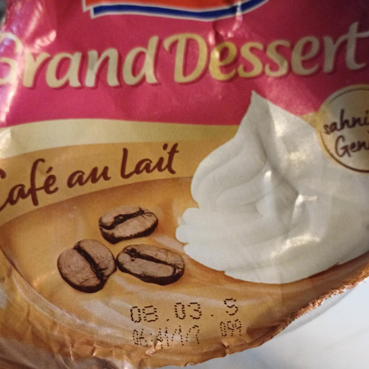 Zdjęcia - Grand dessert cafê au lait Ehrmann
