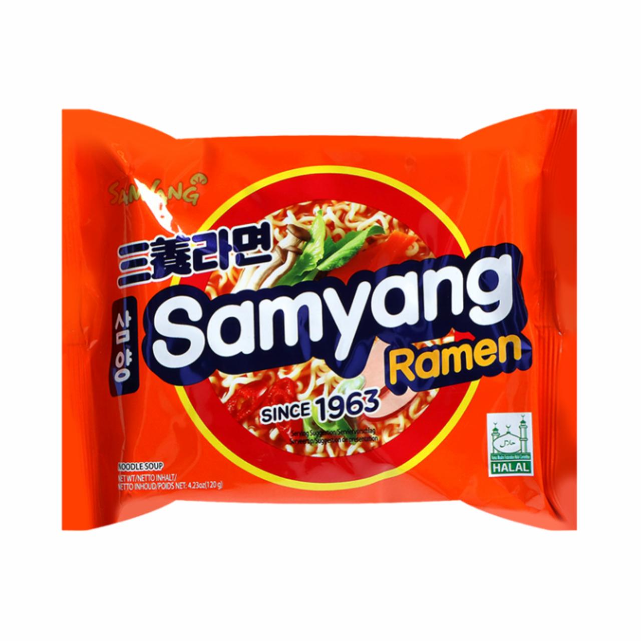 Zdjęcia - Samyang Zupka ramen wołowina & szynka 120 g