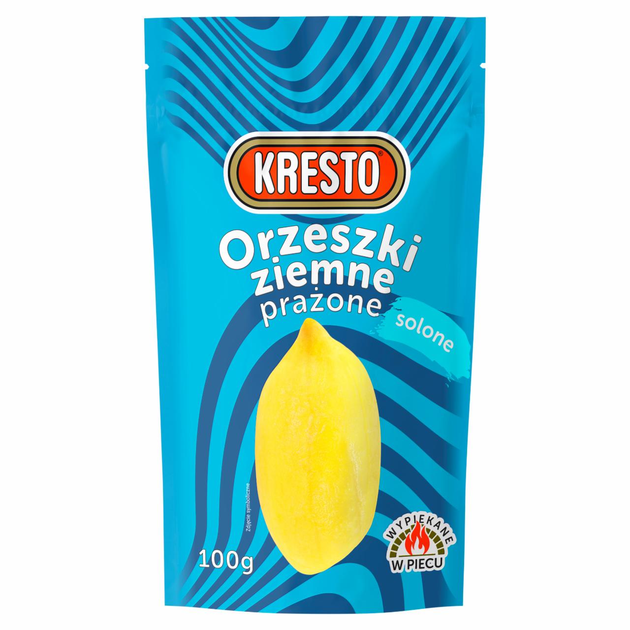 Zdjęcia - KRESTO Orzeszki ziemne prażone solone 100 g