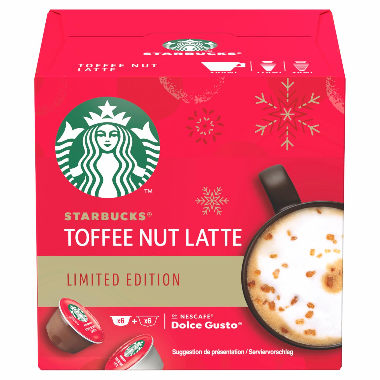 Zdjęcia - Starbucks Toffee Nut Latte Kawa w kapsułkach 127,8 g (6 x 15,8 g 6 x 5,5 g)