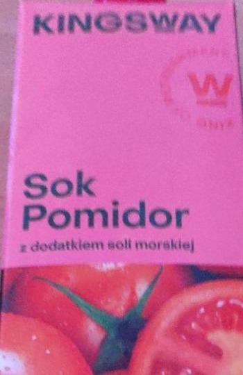 Zdjęcia - Sok pomidor z dodatkiem soli morskiej Kingsway