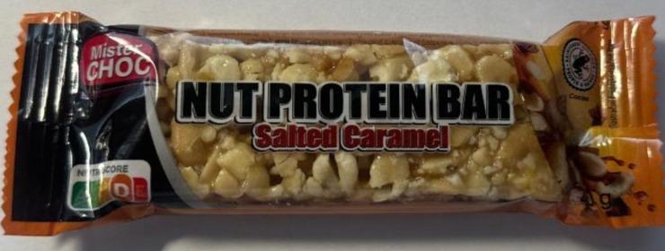Zdjęcia - Nut protein bar salted caramel Mister Choc