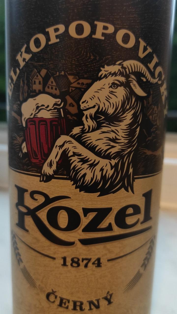 Zdjęcia - Kozel Černý Piwo ciemne 500 ml