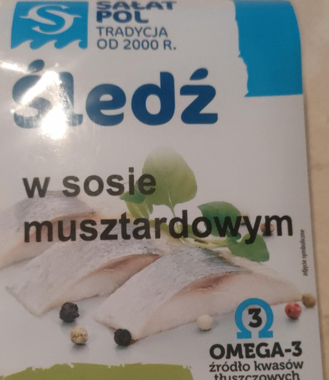 Zdjęcia - Śledź w sosie musztardowym Sałat Pol