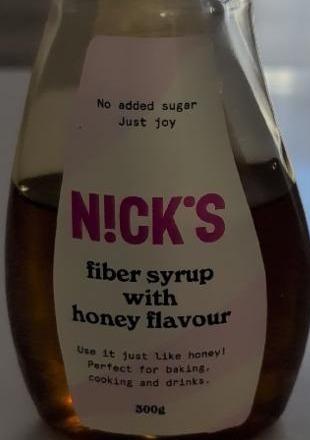 Zdjęcia - Fiber syrup with honey flavour N!ck's