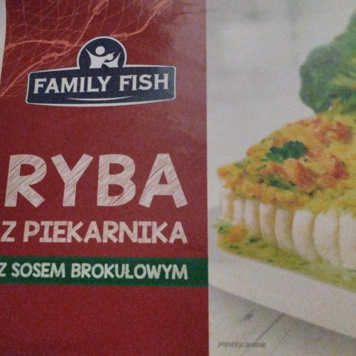 Zdjęcia - Ryba z piekarnika z sosem brokułowym Family Fish