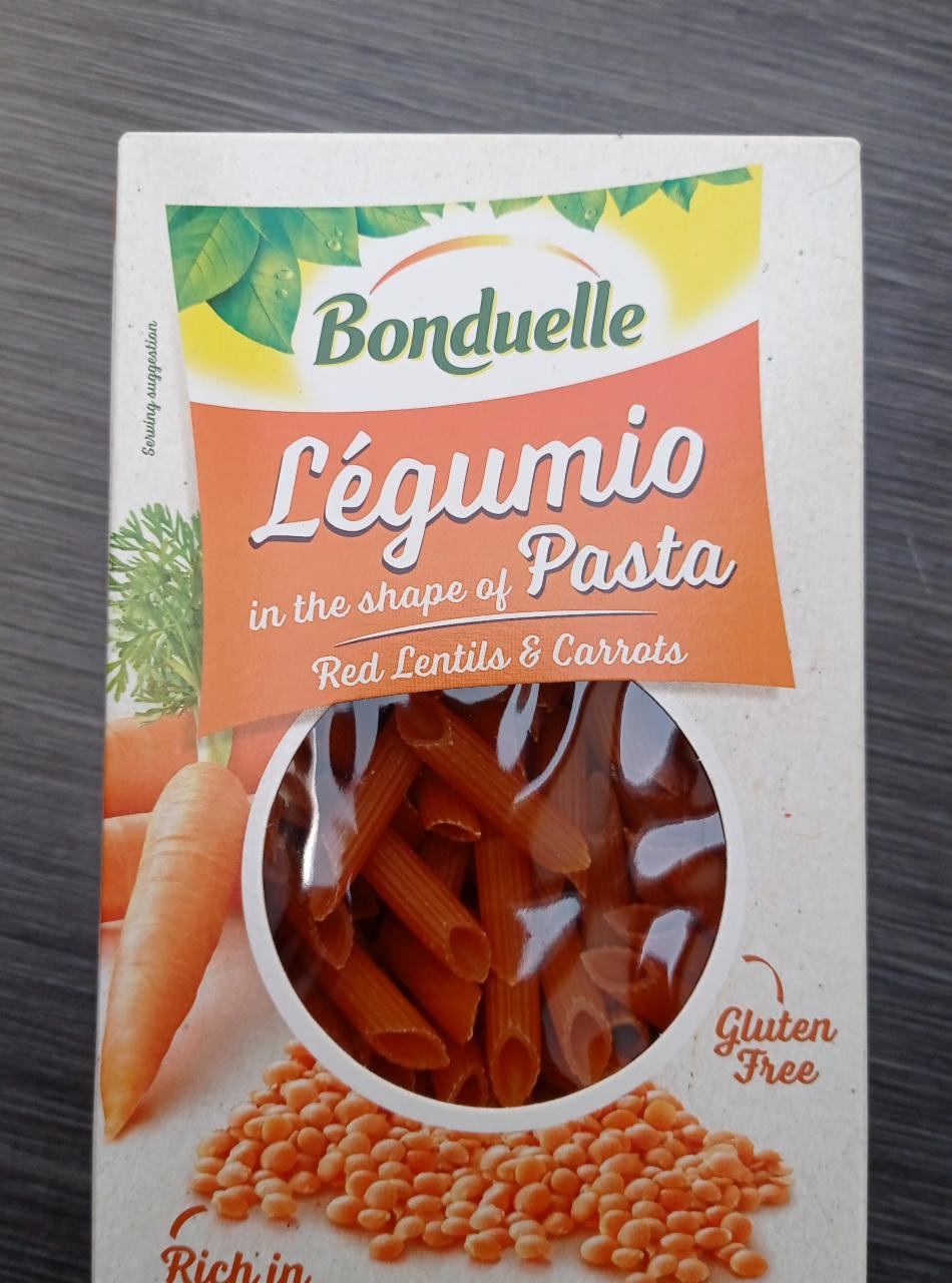 Zdjęcia - Bonduelle Warzywio Warzywa w formie makaronu z soczewicy koralowej i marchewki 250 g