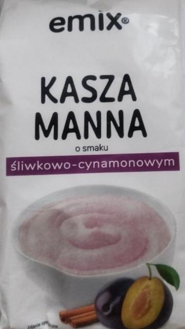 Zdjęcia - Kasza manna o smaku śliwkowo cynamonowym Emix