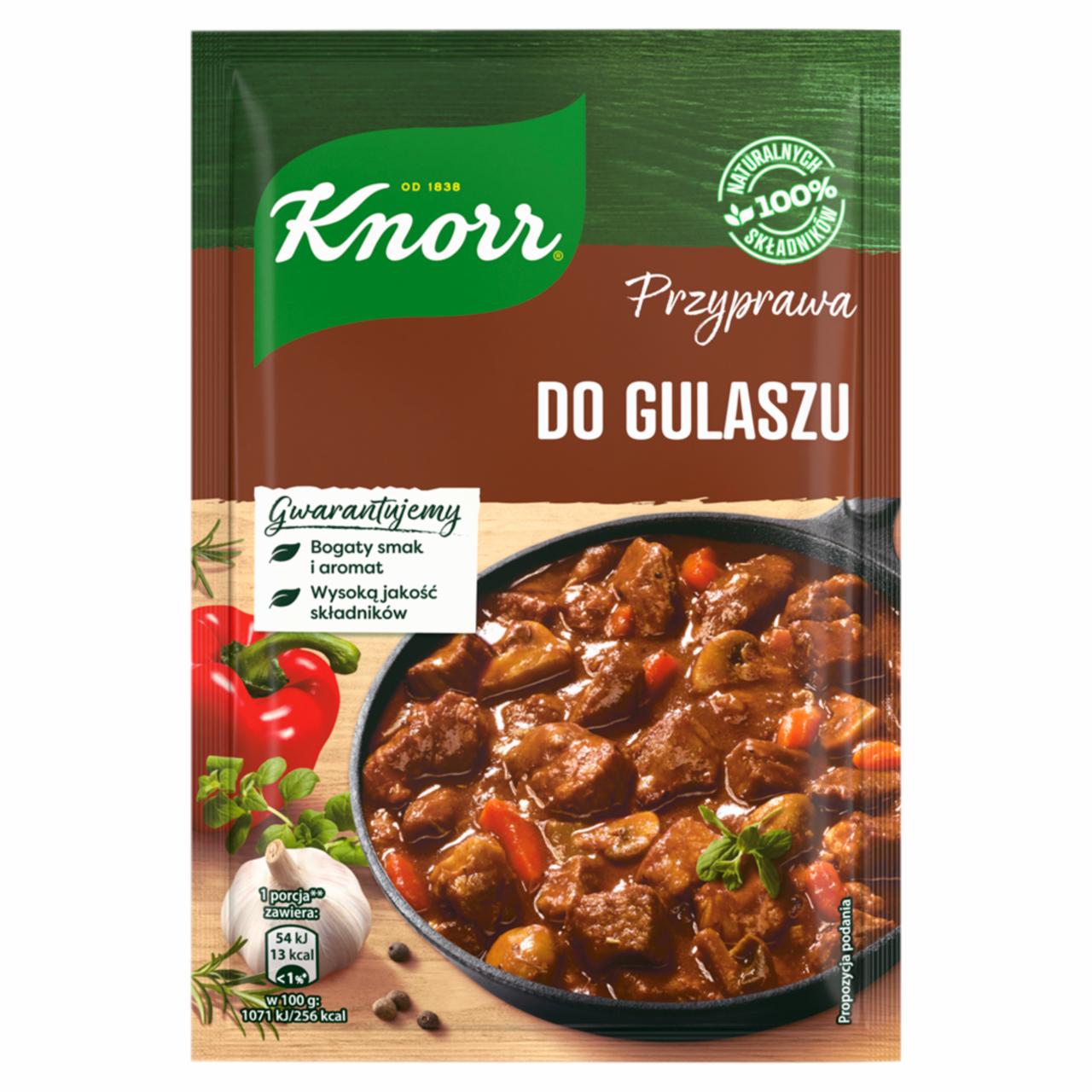 Zdjęcia - Knorr Przyprawa do gulaszu 23 g
