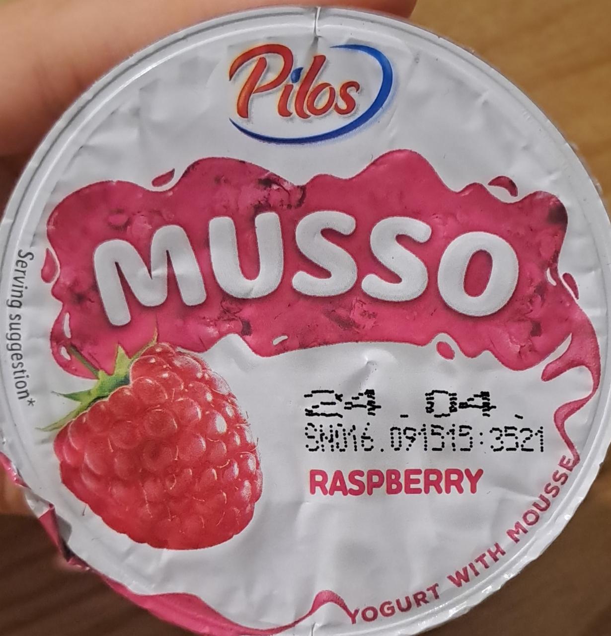 Zdjęcia - Jogurt musso raspberry pilos