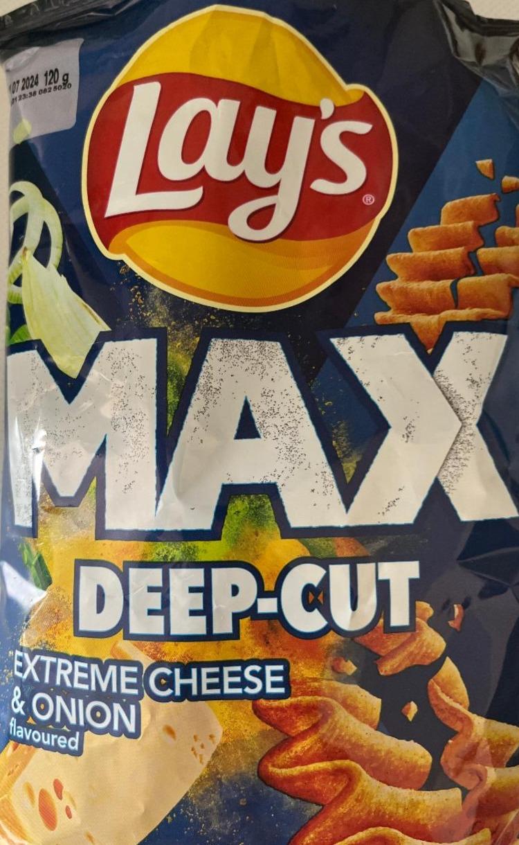 Zdjęcia - Max deep cut Lay's
