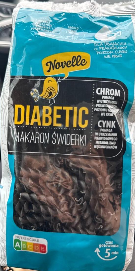 Zdjęcia - Makaron Świderki Diabetic Novelle