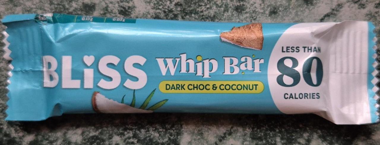 Zdjęcia - Whip bar dark chocolate & coconut Bliss