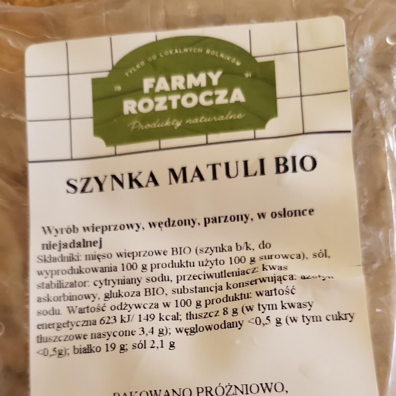 Zdjęcia - Szynka matuli bio Farmy Roztocza