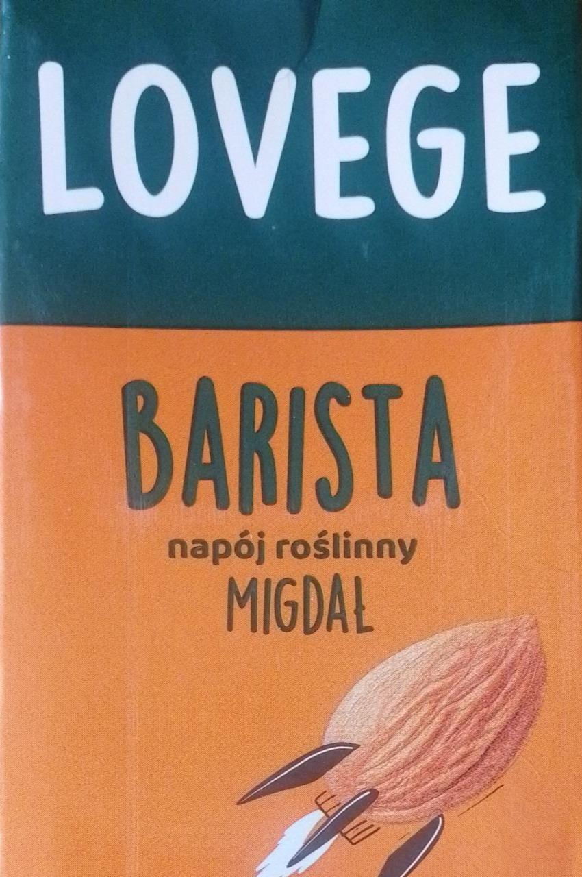 Zdjęcia - Barista napój rośliny migdał Lovege