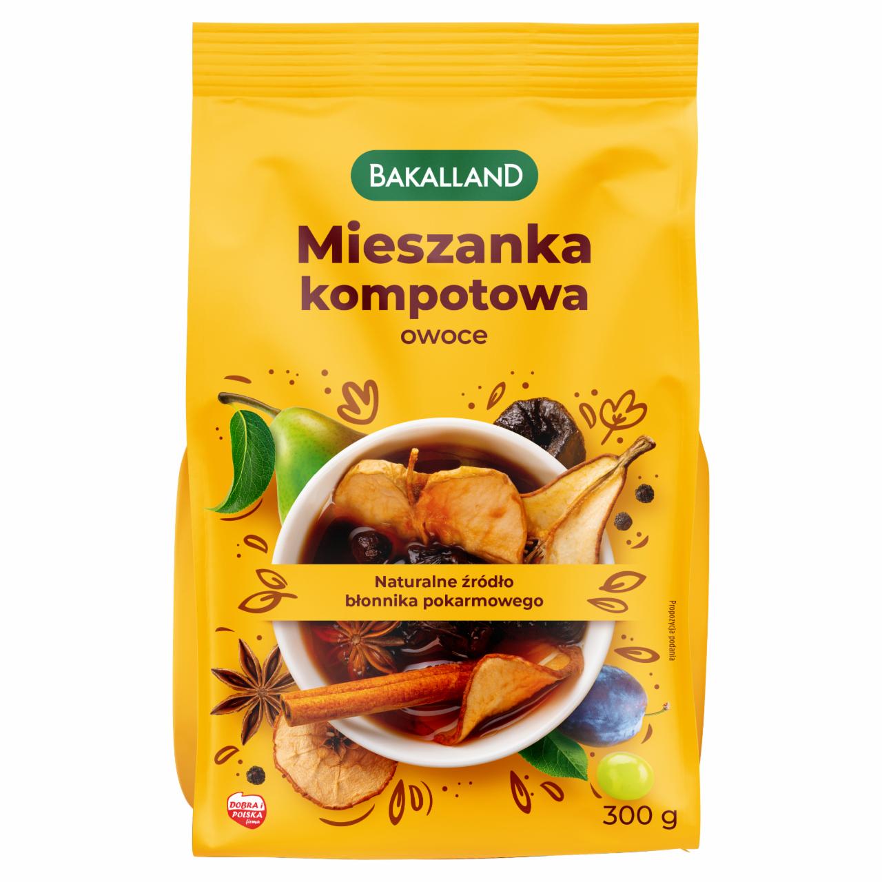 Zdjęcia - Bakalland Mieszanka kompotowa owoce 300 g