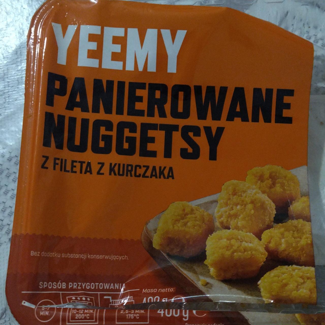 Zdjęcia - Panierowane nuggetsy z fileta z kurczaka YEEMY