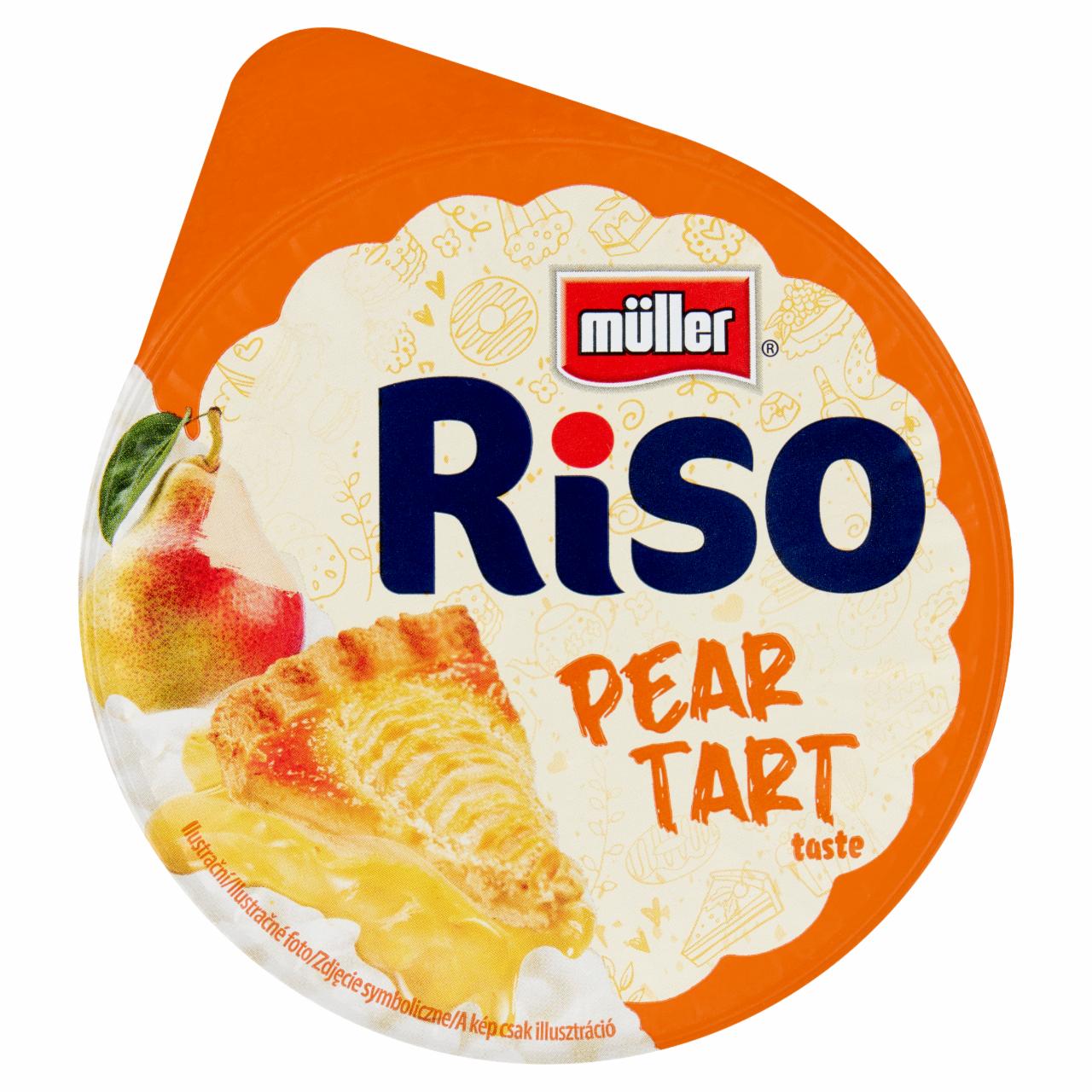 Zdjęcia - Müller Riso Deser mleczno-ryżowy o smaku gruszkowym 175 g