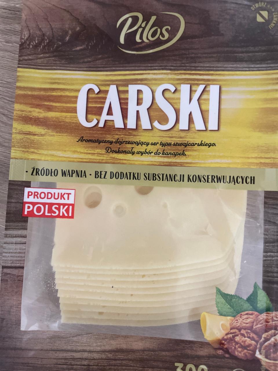 Zdjęcia - Ser carski ser dojrzewający Pilos