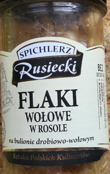 Zdjęcia - Flaki wołowe w rosole Spichlerz Rusiecki