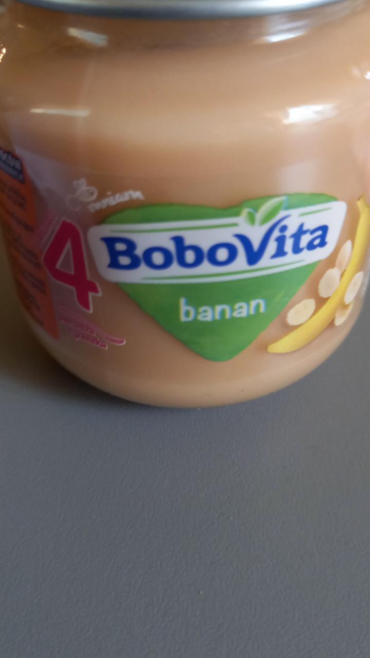 Zdjęcia - BoboVita Banan po 4 miesiącu 125 g
