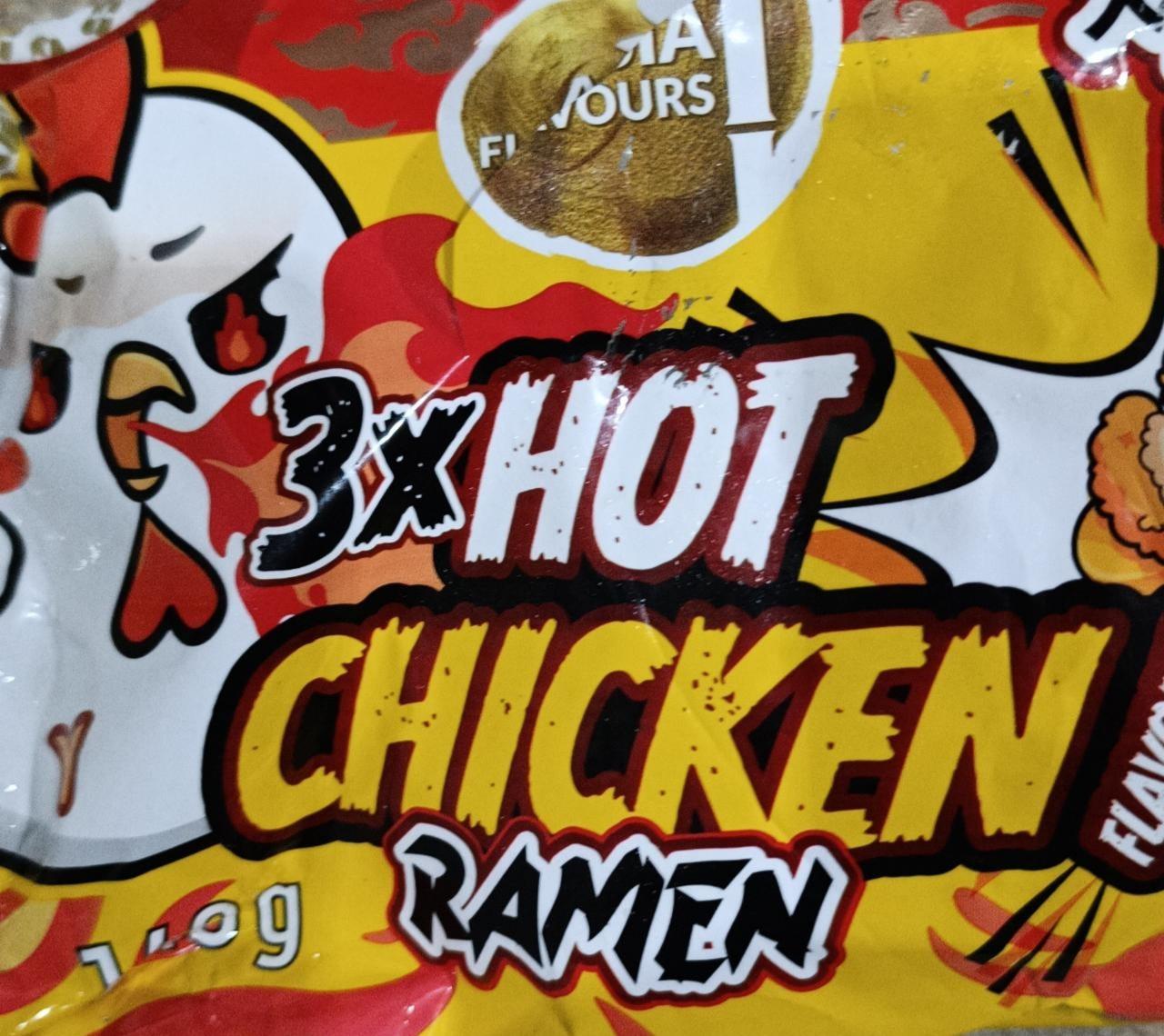 Zdjęcia - 3x hot chicken ramen Asia Flavours