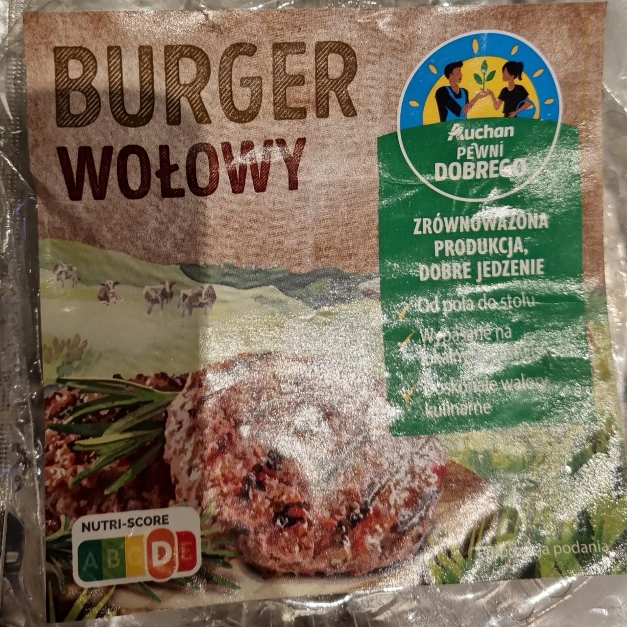 Zdjęcia - Burger wołowy Pewni Dobrego