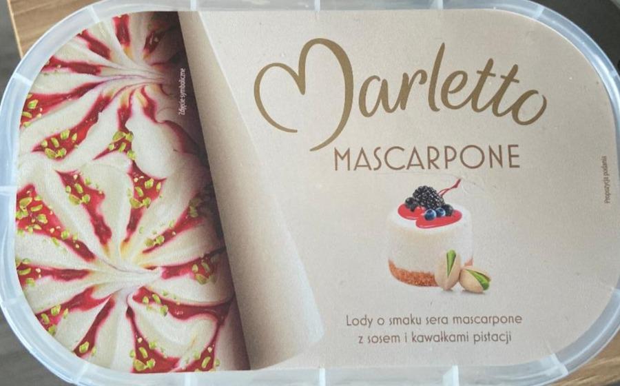 Zdjęcia - Lody mascarpone Marletto