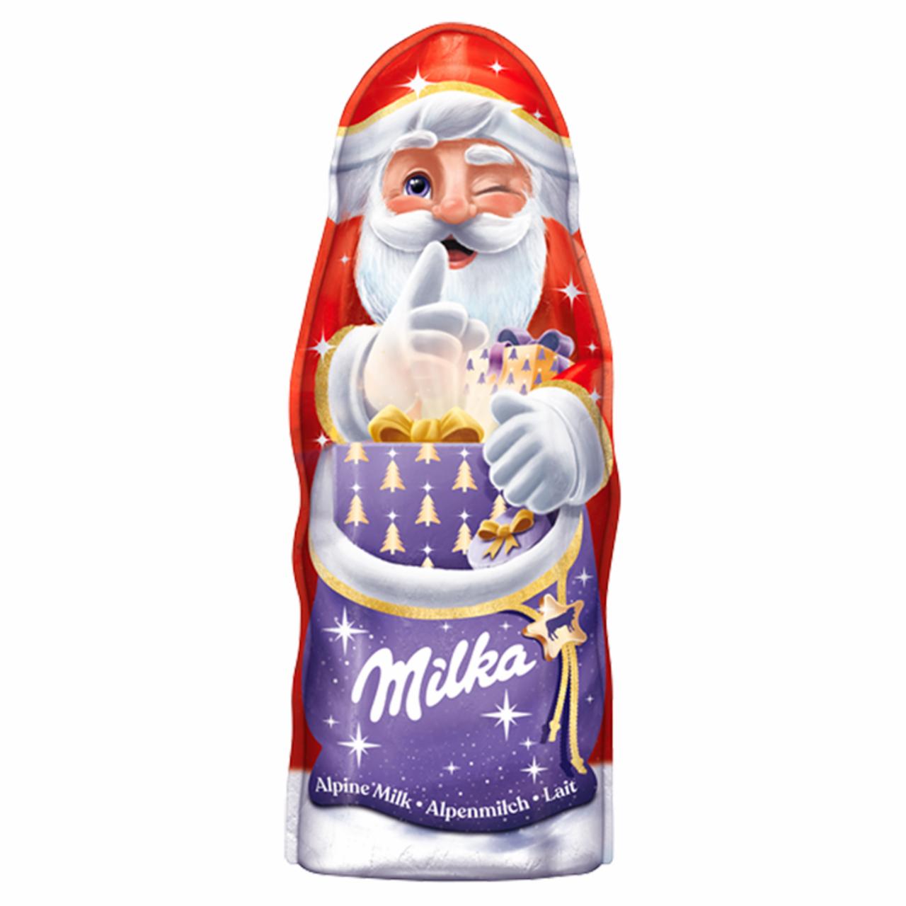 Zdjęcia - Mikołaj z czekolady mlecznej Milka
