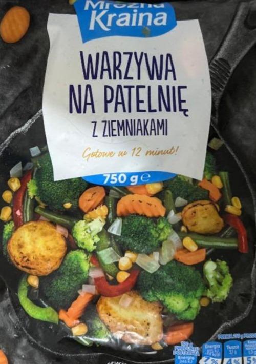 Zdjęcia - Warzywa na patelnię z ziemniakami Mroźna Kraina