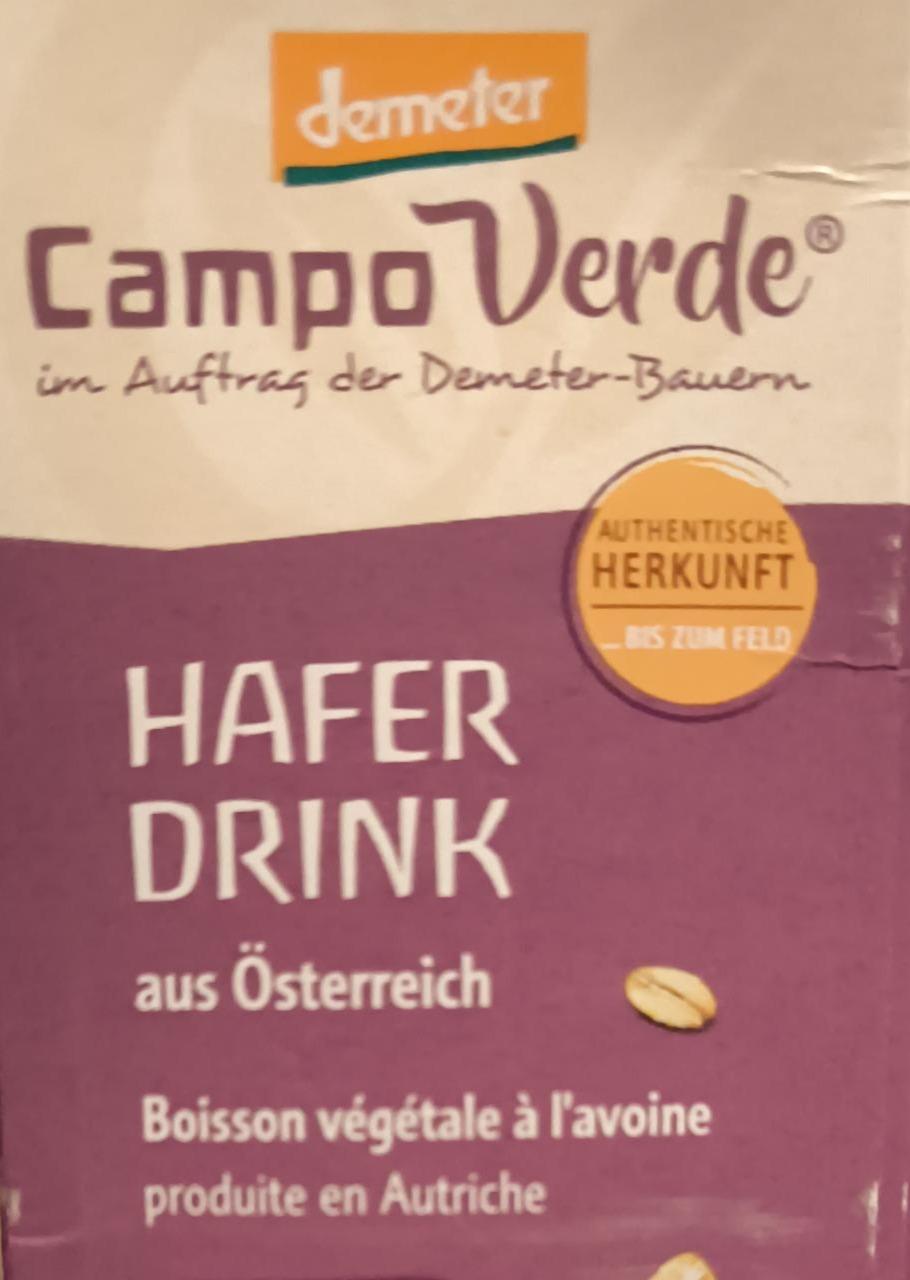 Zdjęcia - Camnpo verde hafer drink Demeter