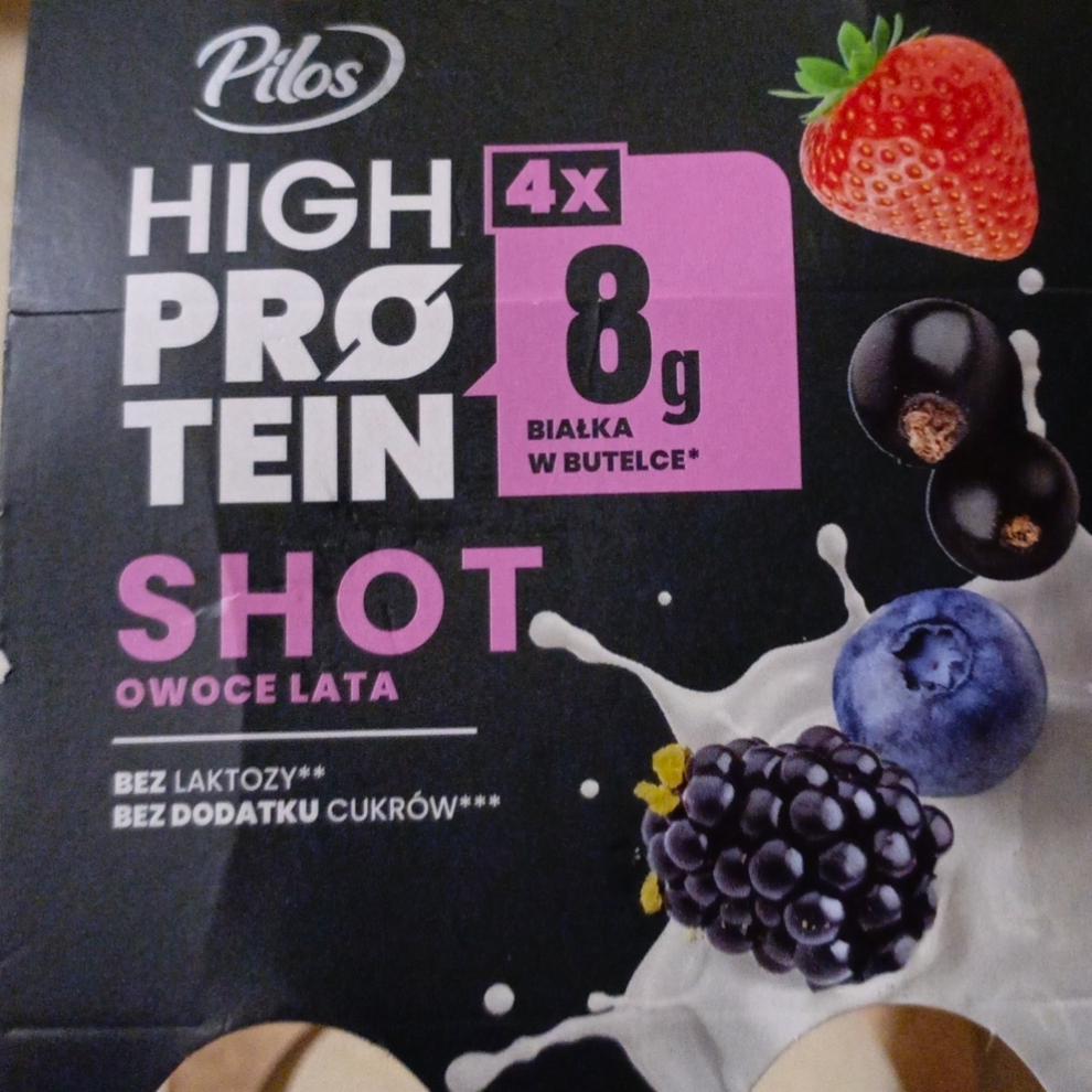 Zdjęcia - High protein shot owoce lata Pilos