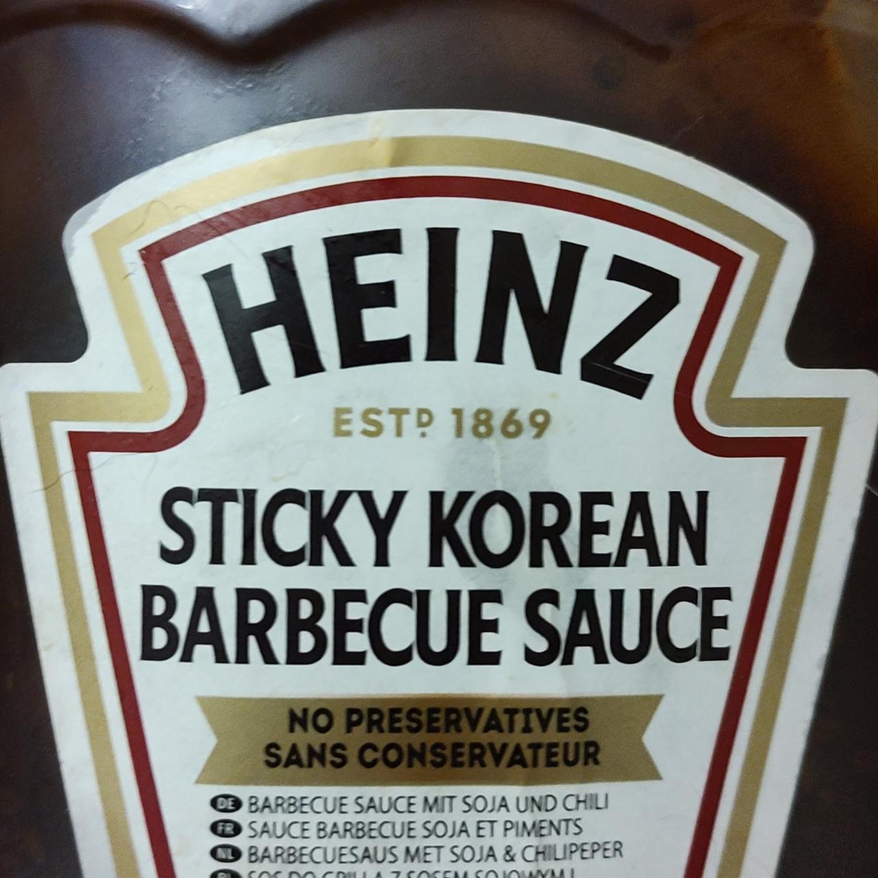 Zdjęcia - Sticky korean barbecue sauce Heinz