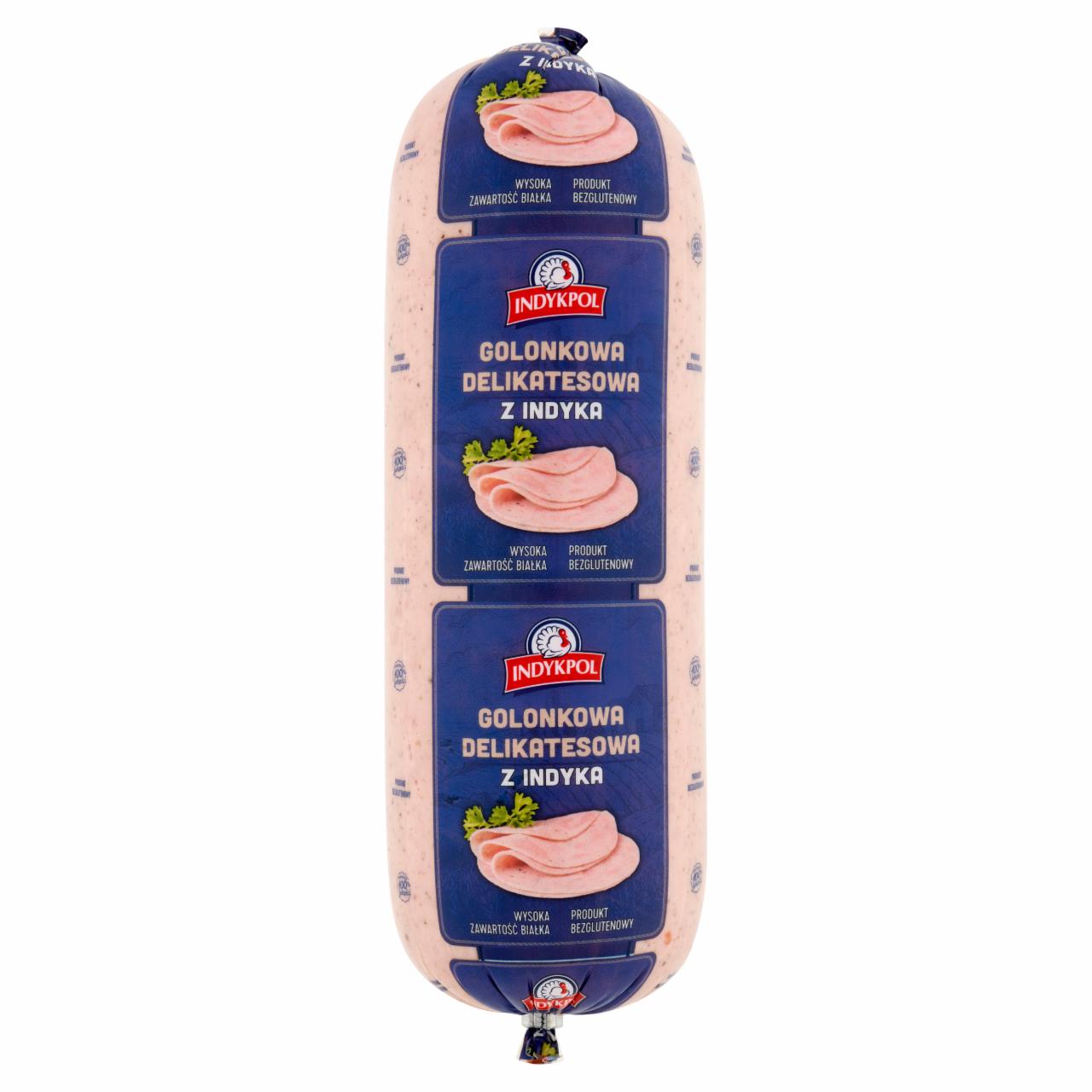 Zdjęcia - Indykpol Kiełbasa golonkowa delikatesowa z indyka