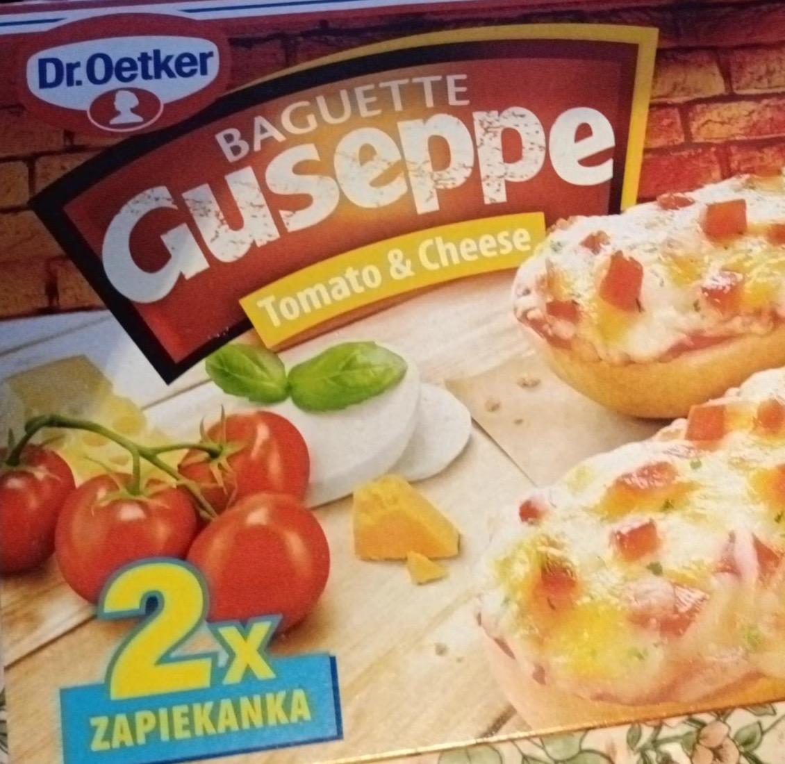 Zdjęcia - Dr. Oetker Guseppe Zapiekanka z pomidorami serem edamskim cheddar i mozzarella 250 g (2 x 125 g)