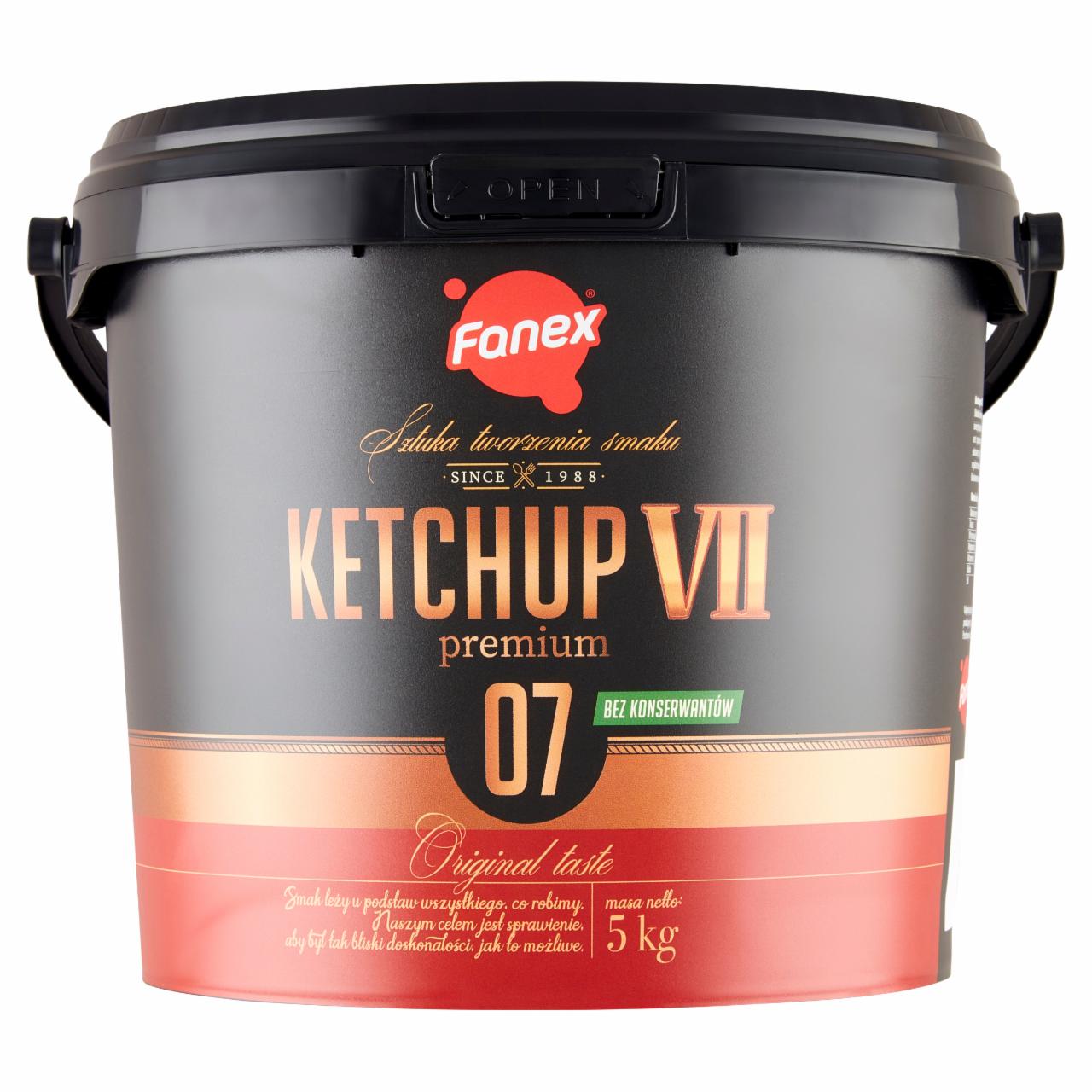 Zdjęcia - Fanex Ketchup premium 5 kg