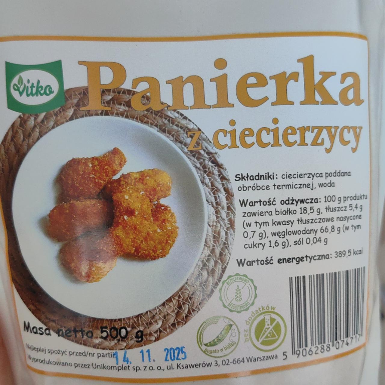Zdjęcia - Panierka z ciecierzycy svitko