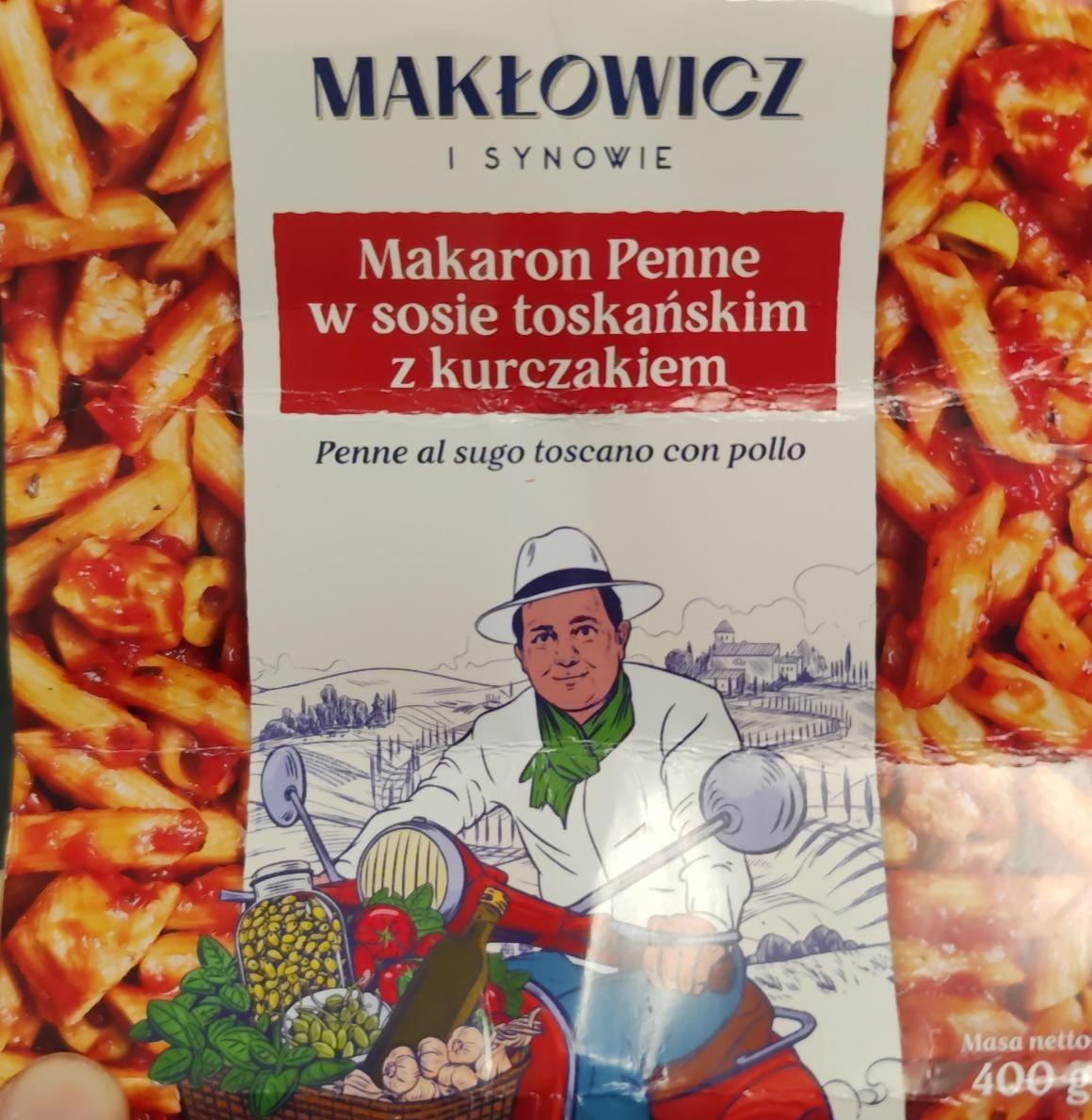 Zdjęcia - Makaron penne w sosie toskańskim z kurczakiem Makłowicz i synowie