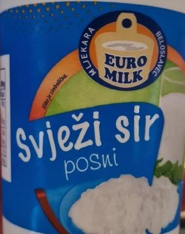 Zdjęcia - Svjezi sir posni Euro Milk
