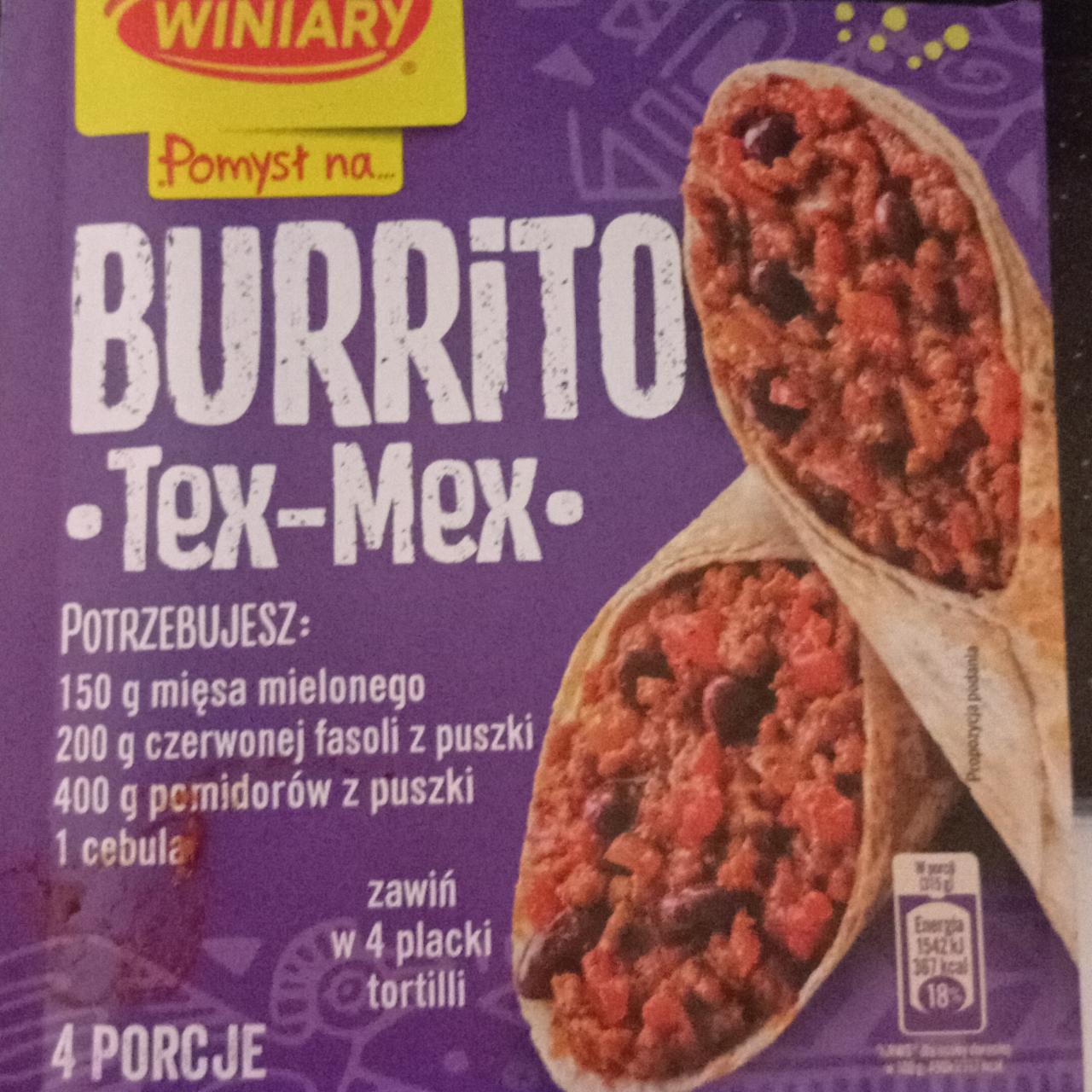 Zdjęcia - Winiary Pomysł na... Burrito Tex-Mex 30 g