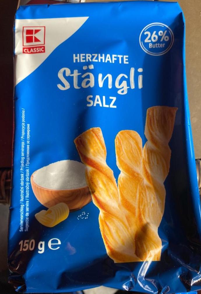 Zdjęcia - Słone paluchy z masłem i solą